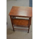 An Edwardian folding butler's table.