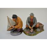 Two Royal Doulton figures comprising Bon Appetit H