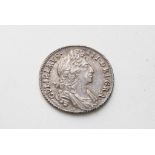 A William III 1696 shilling in very good to fine condition