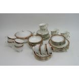 A Grafton part dinner service and other tea ware.