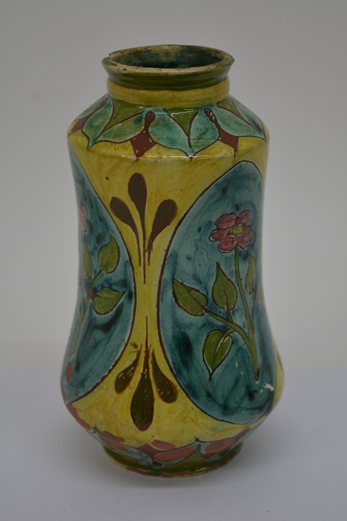A Della Robbia art pottery vase of Art Nouveau inf - Image 2 of 3