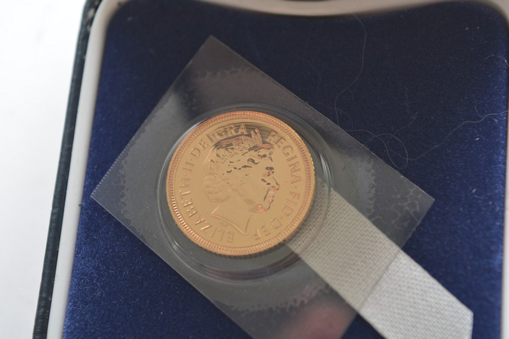A Cased proof half sovereign limited edition 2002. - Image 3 of 3