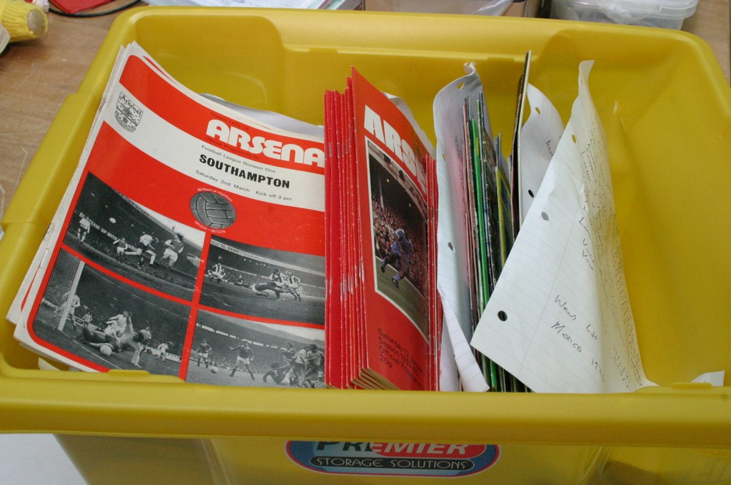 A collection of Arsenal football programmes including Cup Finals, Semi-Finals, League, Reserves - Image 2 of 2