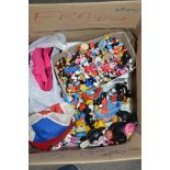 A box containing a collection of Mickey and Minnie