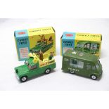 A boxed Corgi army field kitchen No. 359 together