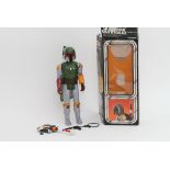 A boxed vintage 'Star Wars' Boba Fett (14 inch) ac