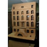 A part built Sid Cooke three storey wooden town house