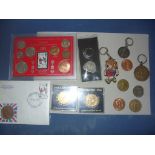 1966 World Cup Coin Sets: Includes lovely key ring