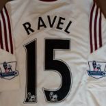 Ravel West Ham United Match Worn Shirt: Worn in 20