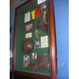 World Cup Deep Framed Glass Display: Nice item con