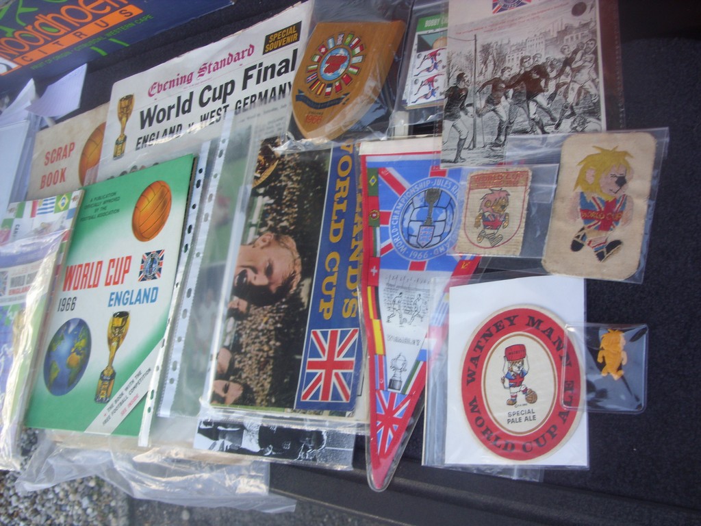 1966 World Cup Football Memorabilia: Includes tour