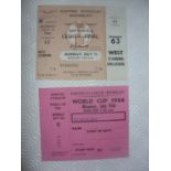 1966 Ball Boy + Match Football Ticket: For the ope
