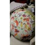 Voyage Maison "Nola Grenadine" large cushion, un-used with tags. Approx. 72cm diameter