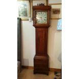 Grandfather clock (Stag Auctions make no claim regarding working order of clocks)