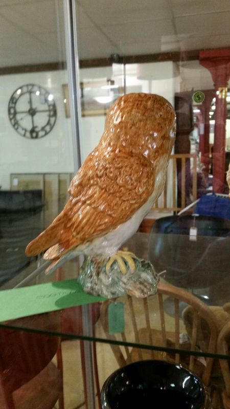 Beswick, glazed owl. Makers stamp to base - Image 3 of 5