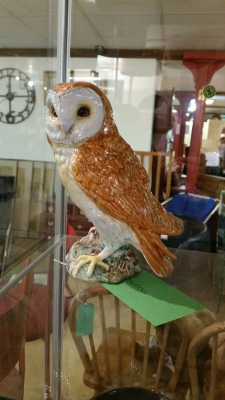 Beswick, glazed owl. Makers stamp to base - Image 5 of 5