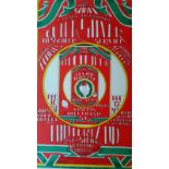 WINTERLAND CHRISTMAS SHOW (GUT). Early 70s reprint by San Francisco Poster Co. Sheet measures 30.5 x