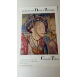 French art exhibition poster 1971-1972, David de Bethsabee, Paris. Good condition. 40 x 60 cm.