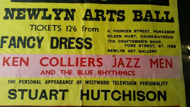 Original 1960's poster from Penzance, Cornwall, for the Newlyn Arts Ball, theme as "Orient". - Image 4 of 13