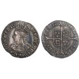 BRITISH COINS, Mary (1553-1554), groat, mm. pomegranate, retrograde Z in obverse legend, crowned