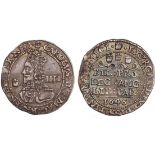 BRITISH COINS, Charles I, groat, Bridgnorth-on-Severn mint, mm. plumelet, 1646, crowned bust l.,