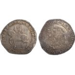 BRITISH COINS, Charles I, Briot’s hammered issue (1638-1639), halfcrown, mule with Tower reverse,