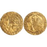 BRITISH COINS, Richard III (1483-1485), angel, type 2b, mm. boar’s head 1/boar’s head 2, the