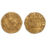 BRITISH COINS, Edward III, fourth coinage, transitional treaty period (1361-63), quarter noble,