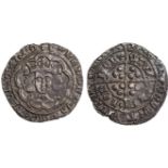 BRITISH COINS, Henry VI, leaf-trefoil issue (1436-1438), groat, London, mm. cross IIIa/V, crowned