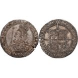 BRITISH COINS, Elizabeth I, seventh issue, halfcrown, mm. 1 (1601-1602), crowned bust l., with orb