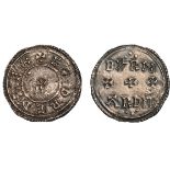 BRITISH COINS, Wessex, Eadred (946-955), penny, two line type, EADRED REX around small cross, rev.