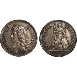 BRITISH COINS, Charles II, pattern farthing in silver, 1665, laur. bust l., rev. Britannia std.