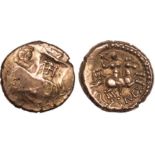 BRITISH COINS, Celtic, Atrebates and Regni, Verica (c.10-40 AD), gold stater, COM.F on tablet,