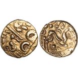 BRITISH COINS, Celtic, early uninscribed coinage (150 – 50 BC), gold stater, North-East coast