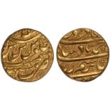 Durrani, Ahmad Shah (1160-1186h), muhur, Mashhad date off flan, wt. 10.94gms. (Album 3090), good
