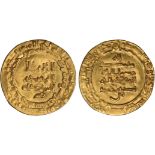 Samanid, Nasr II b. Ahmad (301-331h), dinar, al-Muhammadiya 318h, wt. 3.25gms. (Bernardi 269 Mh;