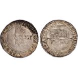 Charles I (1625-1649), shilling, type 4-1 var., mm. anchor, crowned bust l., with rounded