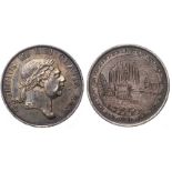 Death: ‘Memento Mori’, a George III silver Bank of England three-shillings token, laur. head r., the