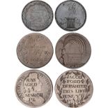 Death: ‘Memento Mori’, a worn William III silver halfcrown engraved ‘Willm Tomlinson Ob 24th of