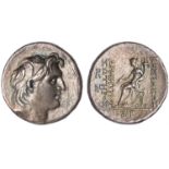 Seleucid Kingdom, Demetrios I Soter (162 – 150 BC), tetradrachm, diad. hd. within laurel wreath