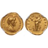 Antoninus Pius (AD 138-161), aureus, ANTONINVS AVG PIVS P P TRP XXIII, dr. bust r., rev. PIETATI AVG