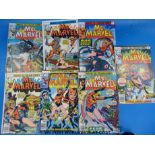 Ms Marvel comics from 1978, volume one, numbers 10, 14, 15, 16,