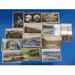 A collection of postcards and photographs mainly early 20thC