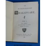 A complete works of Shakespeare, the handy volume edition (Bradbury & Evans, London 1866-67).