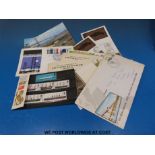 A small quantity of GB first day covers including 1964 Forth Road Bridge South Queensferry cover