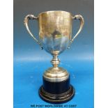 A Stroud Co-operative Society Ltd Bread Competition 1930 hallmarked silver trophy cup (weight 217g)