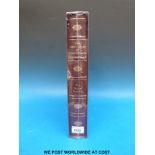 William Shakespeare, the First Folio of Shakespeare (Norton Facsimile), burgundy leather,