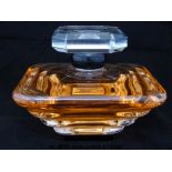 A point of sale advertising display Art Deco style perfume bottle,