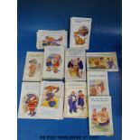 A very large collection of Donald McGill humorous postcards.