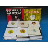 A large collection of about 200x Reggae 7” singles.  Many originate from Jamaica.